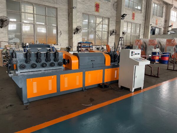 deformed rebar steel bar straightening and cutting machine