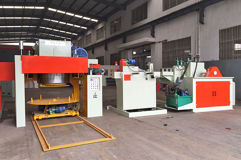 vertical type wire drawing machine