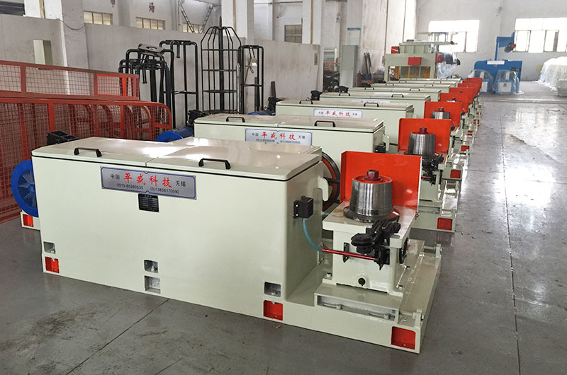 wet wire drawing machine